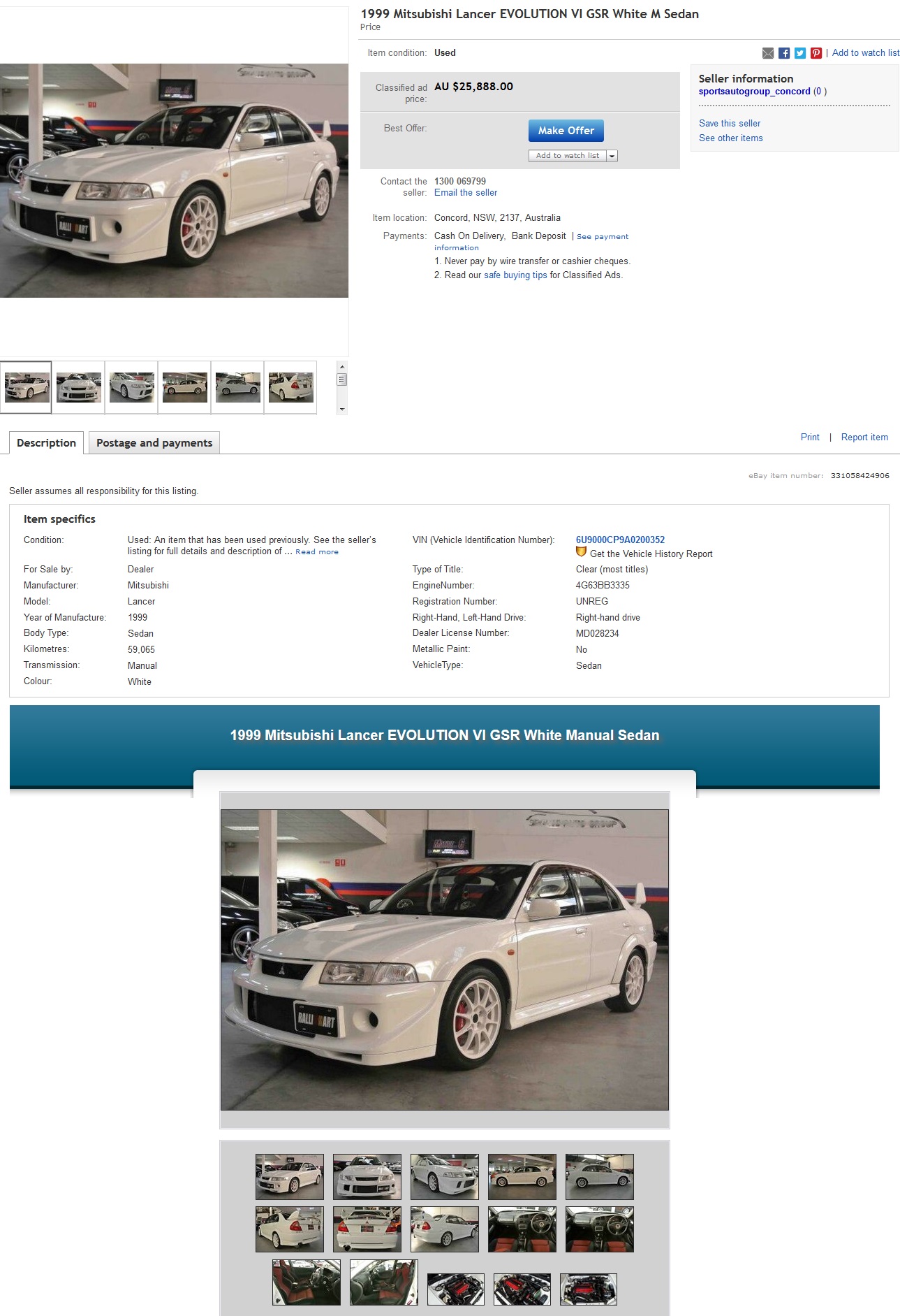 2013 Ebay Sports Auto Group